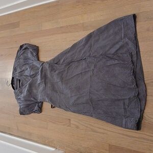 Zara Charcoal / Silver Wrap Dress